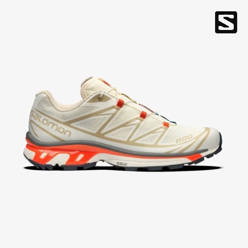 Cream Salomon Xt-6 Women's Sneakers | PH 92345K